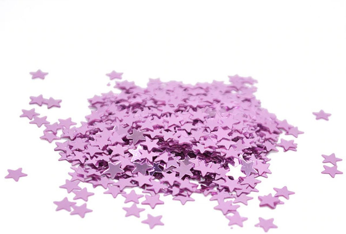 Confetti Sterren Lila 14 Gram